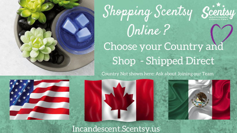 Ordering Scentsy in Canada and Mexico