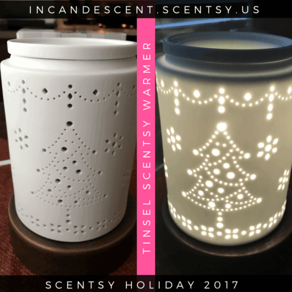 TINSEL SCENTSY WARMER