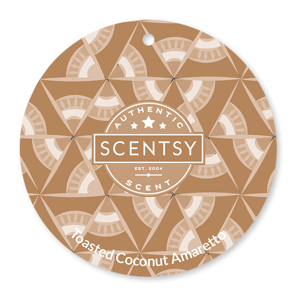 TOASTED COCONUT AMARETTO SCENTSY SCENT CIRCLE