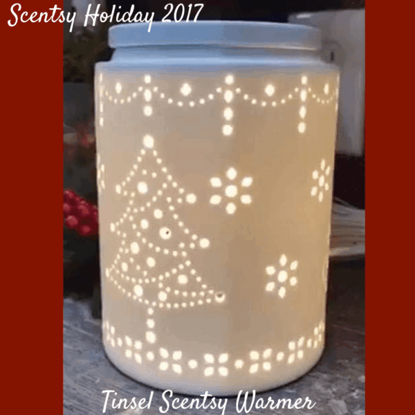 TINSEL SCENTSY WARMER