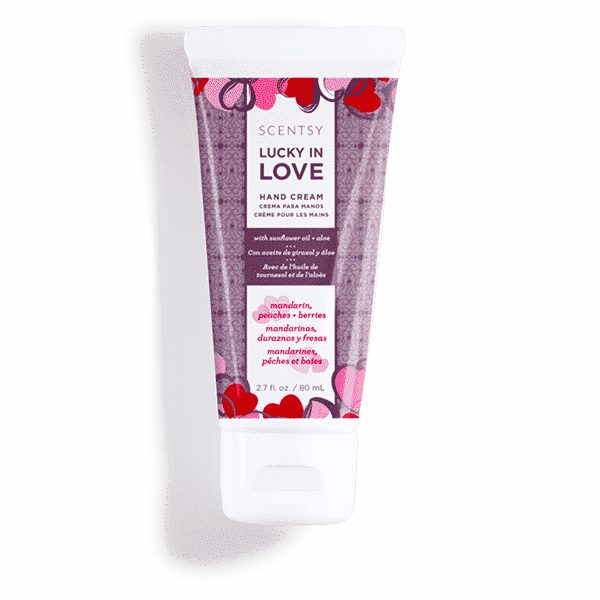 LUCKY IN LOVE SCENTSY HAND CREAM