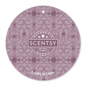 LUCKY IN LOVE SCENTSY SCENT CIRCLE