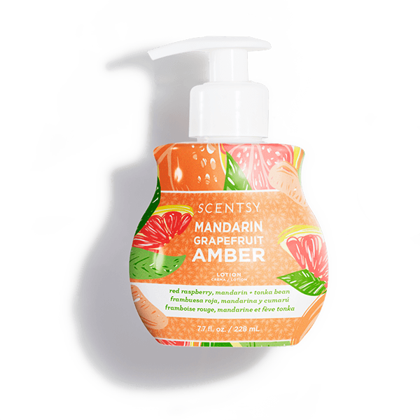 MANDARIN GRAPEFRUIT AMBER SCENTSY BODY LOTION