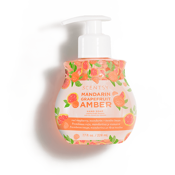 MANDARIN GRAPEFRUIT AMBER VANILLA HAND SOAP