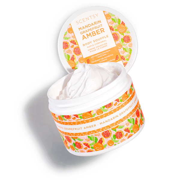 MANDARIN GRAPEFRUIT AMBER SCENTSY BODY SOUFFLE