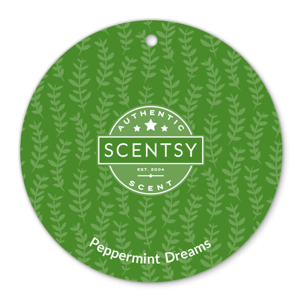 PEPPERMINT DREAMS SCENTSY SCENT CIRCLE