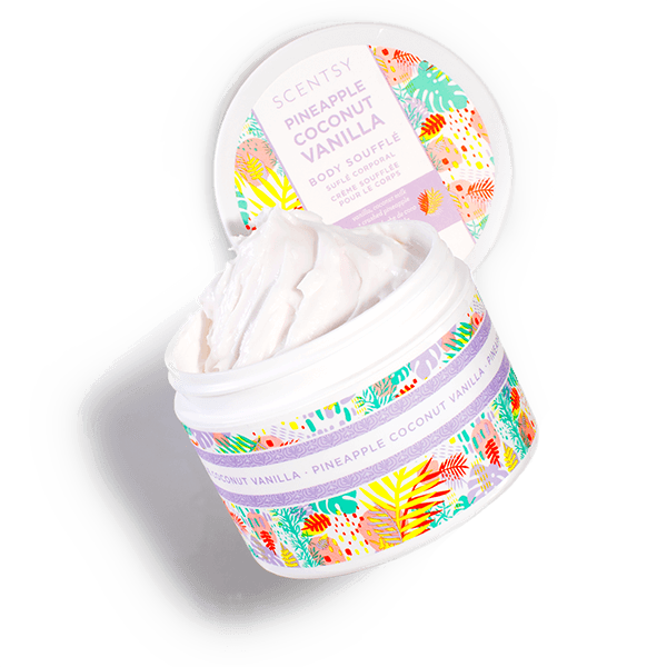 PINEAPPLE COCONUT VANILLA SCENTSY BODY SOUFFLE