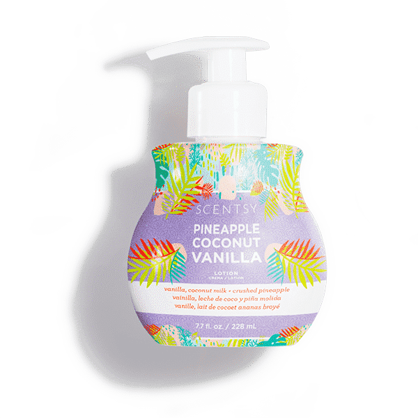 PINEAPPLE COCONUT VANILLA SCENTSY BODY LOTION