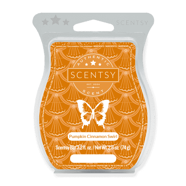 Pumpkin Cinnamon Swirl Scentsy Bar