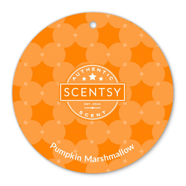 PUMPKIN MARSHMALLOW SCENTSY SCENT CIRCLE