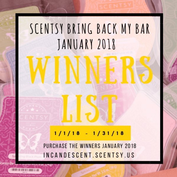 CRANBERRY SPICE BRING BACK MY SCENTSY BAR 2018