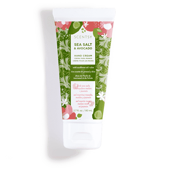 SEA SALT & AVOCADO SCENTSY HAND CREAM