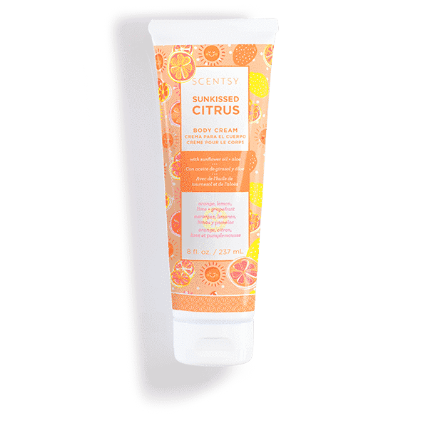 SUNKISSED CITRUS SCENTSY BODY CREAM