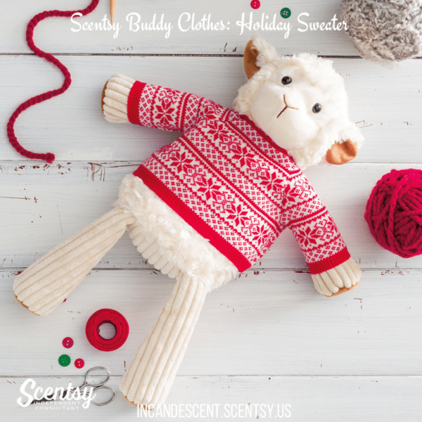 SCENTSY BUDDY CLOTHES: HOLIDAY SWEATER