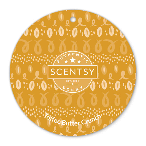 TOFFEE BUTTER CRUNCH SCENTSY SCENT CIRCLE