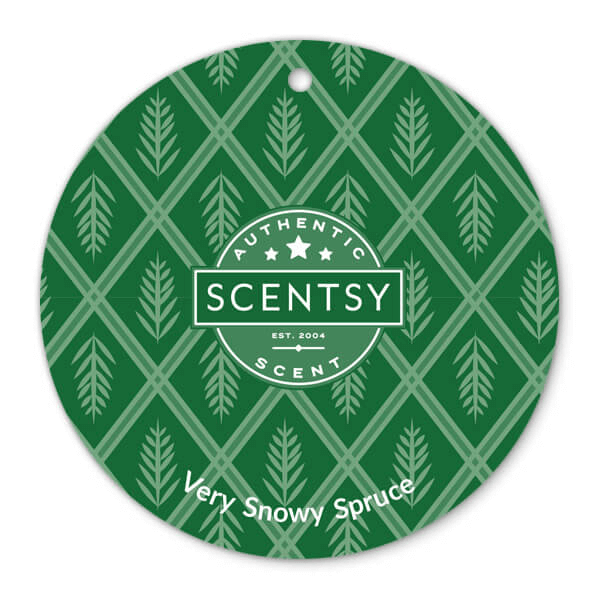 Very Snowy Spruce Scentsy Scent Circle