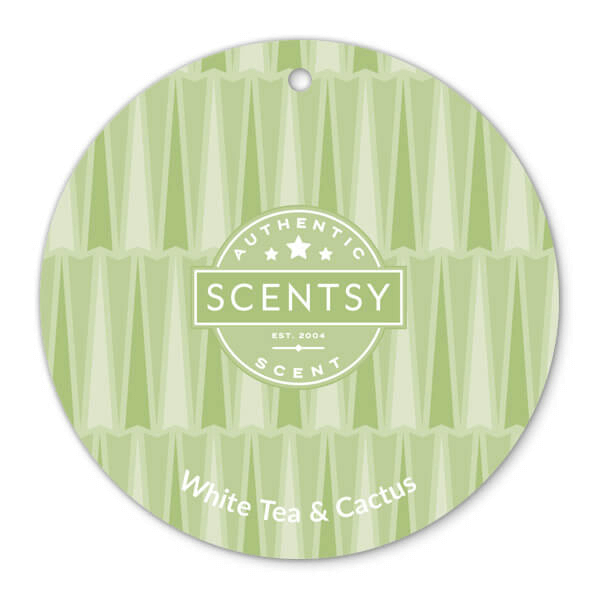 WHITE TEA & CACTUS SCENTSY SCENT CIRCLE