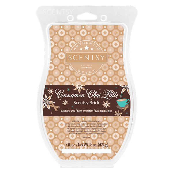 CINNAMON CHAI LATTE SCENTSY BRICK