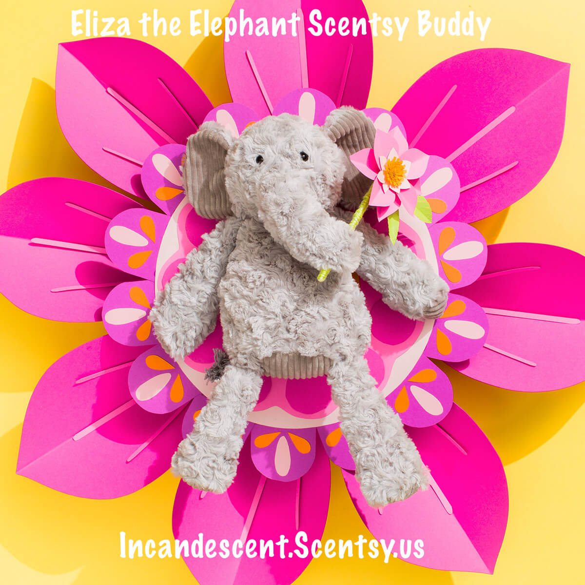 New Scentsy Buddy Arriving October 10, 2017 - Eliza the Elephant!