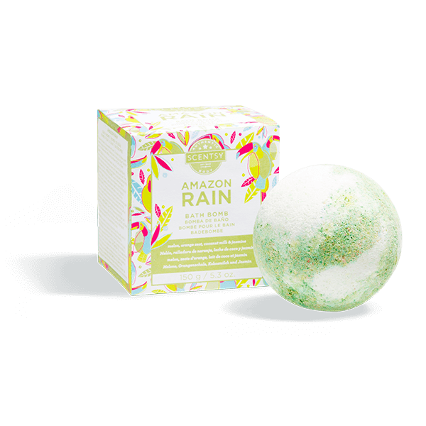 AMAZON RAIN SCENTSY BATH BOMB