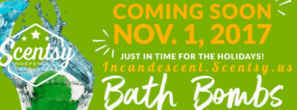 NEW! SCENTSY BATH BOMB FRAGRANCES