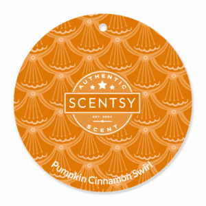 Pumpkin Cinnamon Swirl Scentsy Scent Circle | Incandescent.Scentsy.us