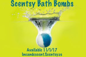 NEW! SCENTSY BATH BOMB FRAGRANCES