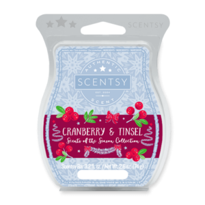 Cranberry & Tinsel Scentsy Bar