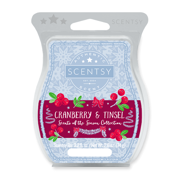 Cranberry &Amp; Tinsel Scentsy Bar Cranberry & Tinsel Scentsy Bar