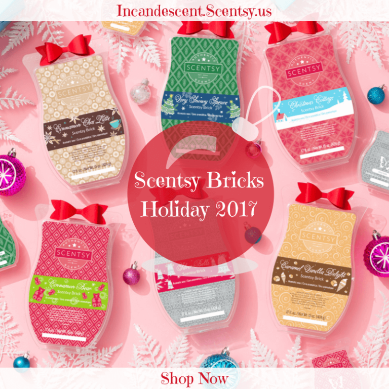 NEW SCENTSY HOLIDAY / CHRISTMAS BRICKS 2017