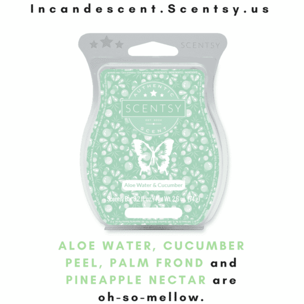 Aloe Water & Cucumber Scentsy Bar