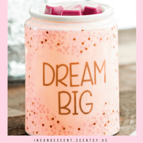 DREAM BIG SPARKLE SCENTSY WARMER