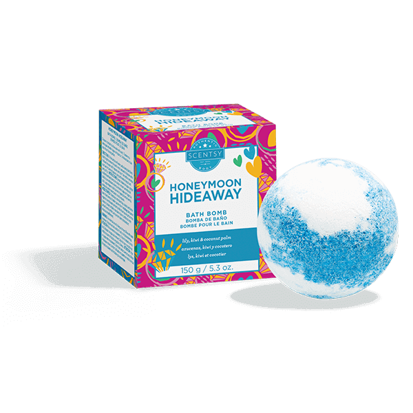 Honeymoon Hideaway Scentsy Bath Bomb (1) HONEYMOON HIDEAWAY SCENTSY BATH BOMB