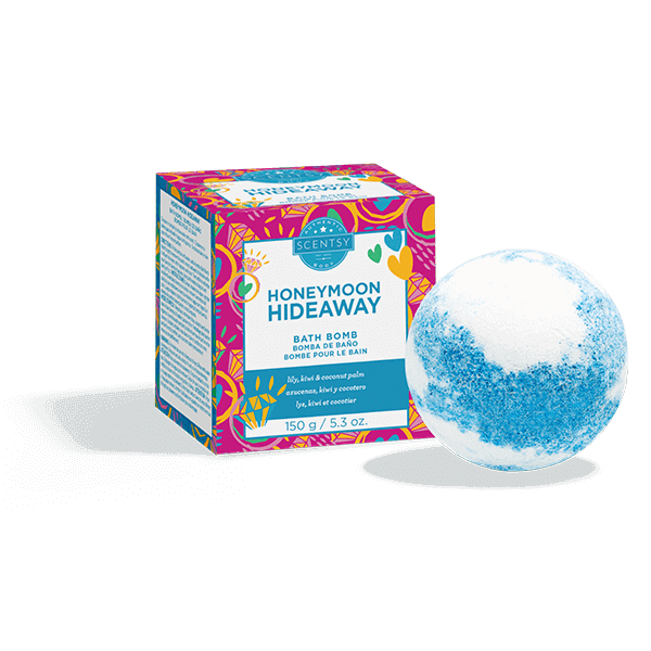 HONEYMOON HIDEAWAY SCENTSY BATH BOMB