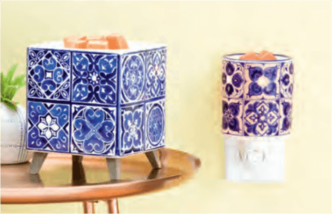 INDIGO TILE FULL SIZE SCENTSY WARMER