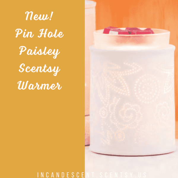 PINHOLE PAISLEY SCENTSY WARMER | DISCONTINUED