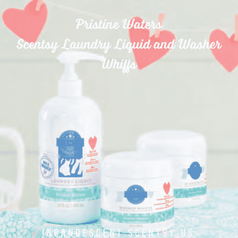 PRISTINE WATERS SCENTSY LAUNDRY WASH FOR THE HEART BUNDLE  - HABITAT FOR HUMANITY