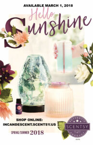 NEW SCENTSY SPRING SUMMER 2018 CATALOG INFO