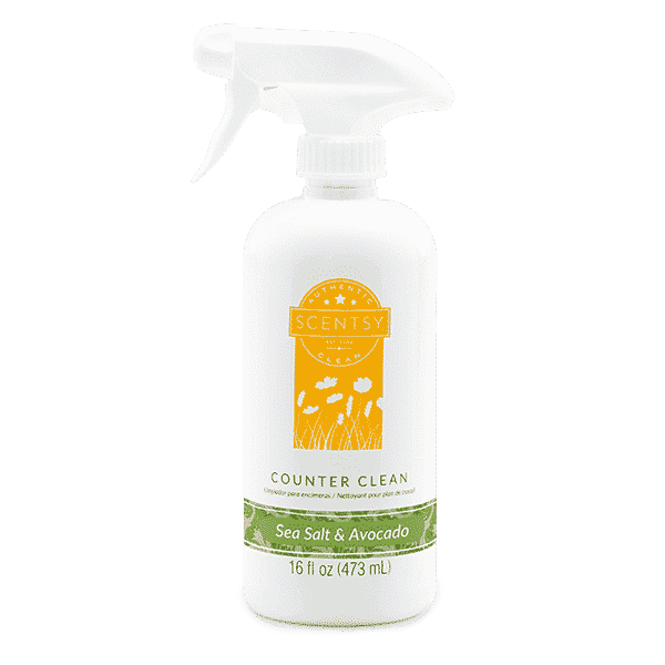 SEA SALT & AVOCADO SCENTSY COUNTER CLEAN