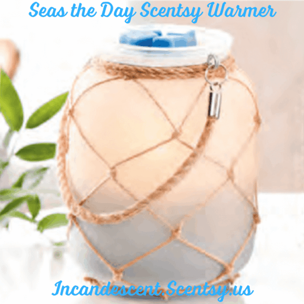 SEAS THE DAY SCENTSY WARMER | DISCONTINUED