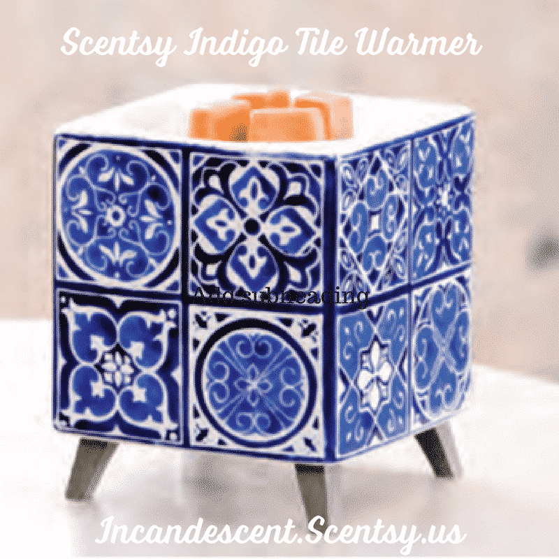 INDIGO TILE FULL SIZE SCENTSY WARMER Shop Scentsy Incandescent