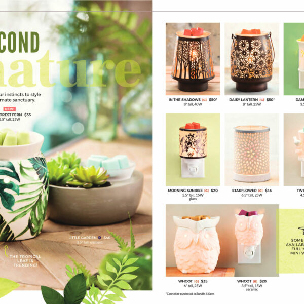 RAINFOREST FERN SCENTSY WARMER | DISCONTINUED