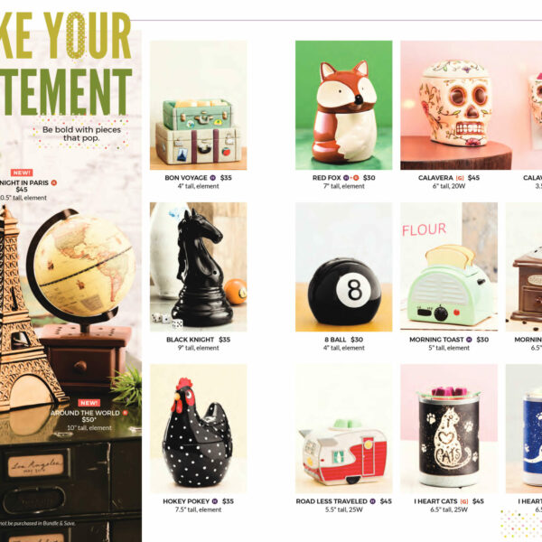 MIDNIGHT IN PARIS EIFFEL TOWER SCENTSY WARMER | DISCONTINUED