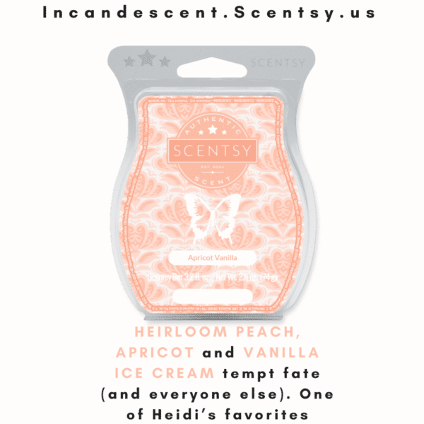 Apricot Vanilla Scentsy Bar