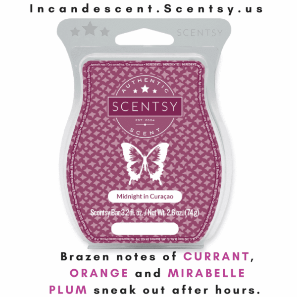 MIDNIGHT IN CURACAO SCENTSY BAR