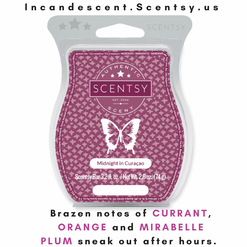 Midnight in Curacao Scentsy Bar