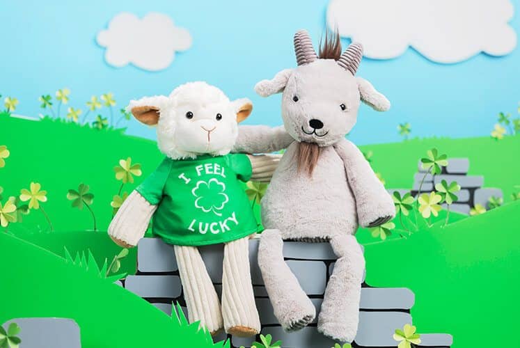 It's Glendon the Goat Scentsy Buddy and I feel Lucky Buddy Tee - 2/13/18