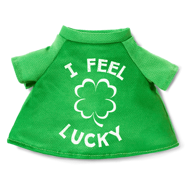 SCENTSY BUDDY CLOTHES: I FEEL LUCKY ST. PATRICK'S DAY TEE