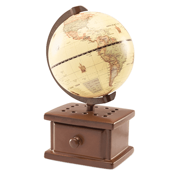 AROUND THE WORLD GLOBE SCENTSY WARMER | DISCONTINUED