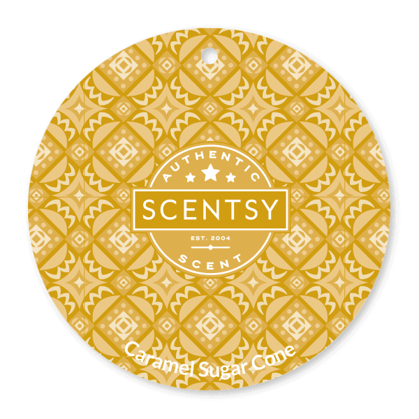 CARAMEL SUGAR  CONE SCENTSY SCENT CIRCLE